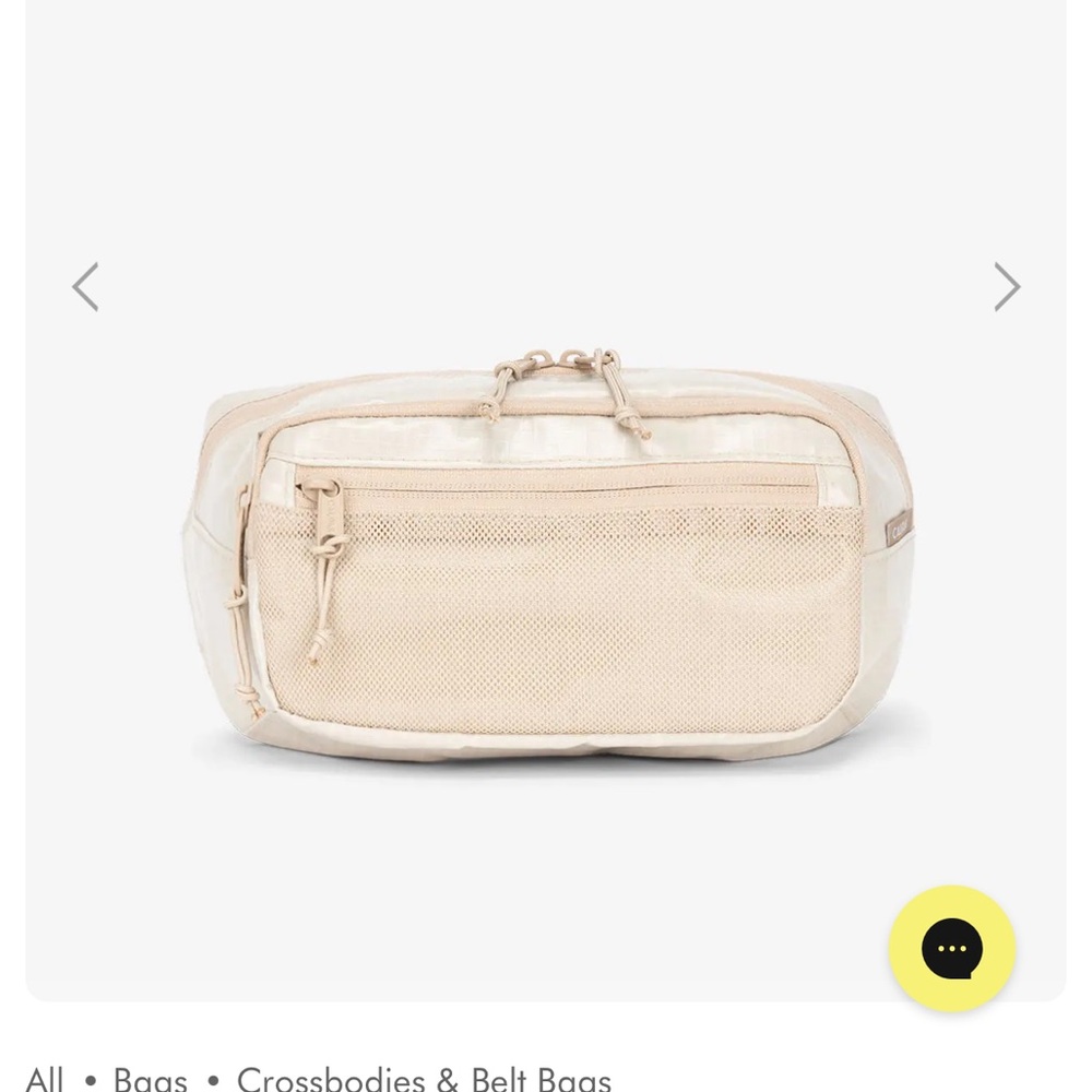 Terra Small Sling Bag in White Sands
